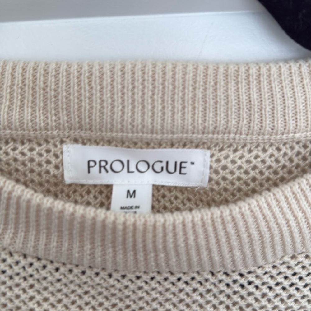 Prologue knit sweater medium - Picture 2 of 4
